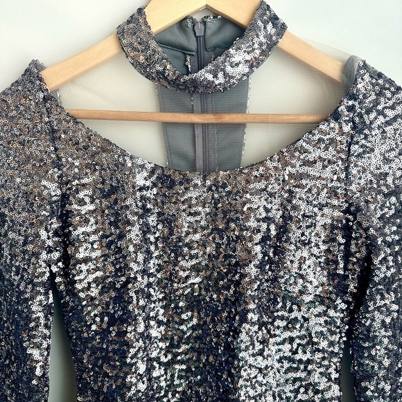 Goddiva Sequin Mini Dress - Picture 4 of 5